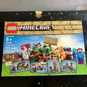 LEGO Minecraft Crafting Box (2116) Complete Used